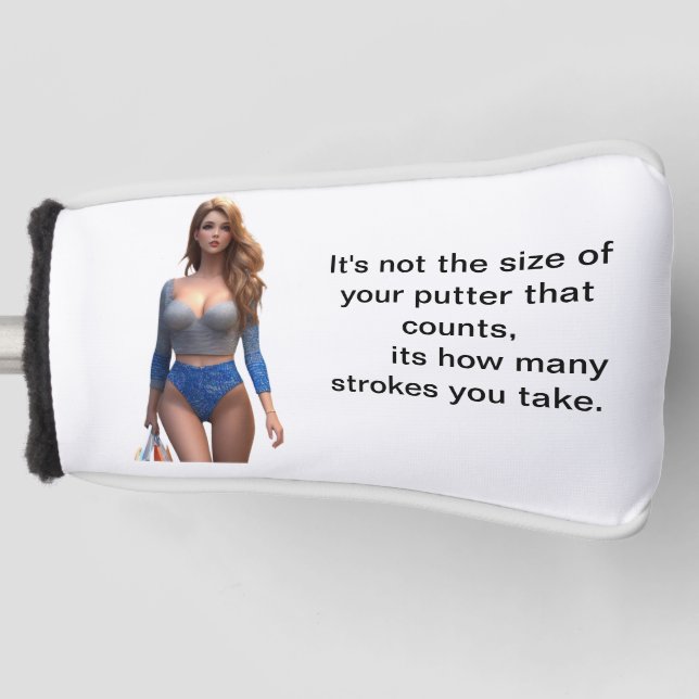 Funda Para Palo De Golf El Tamaño De Su Tirador (Anverso)