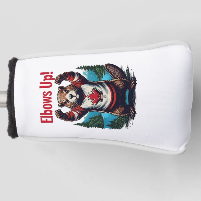 Funda Para Palo De Golf Elbows Up Canada (Anverso)