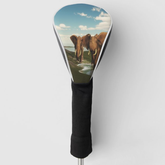 Funda Para Palo De Golf Elefante (Anverso)