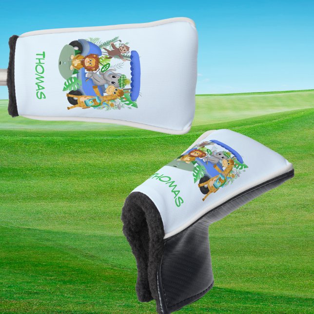 Funda Para Palo De Golf Elefante de bebé y golf de mono (Subido por el creador)