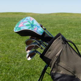 Funda Para Palo De Golf Elefante Rosa Preppy / Estilo Club de Campo Coster