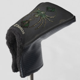 Funda Para Palo De Golf Elegancia mecánica, araña en la oscuridad.