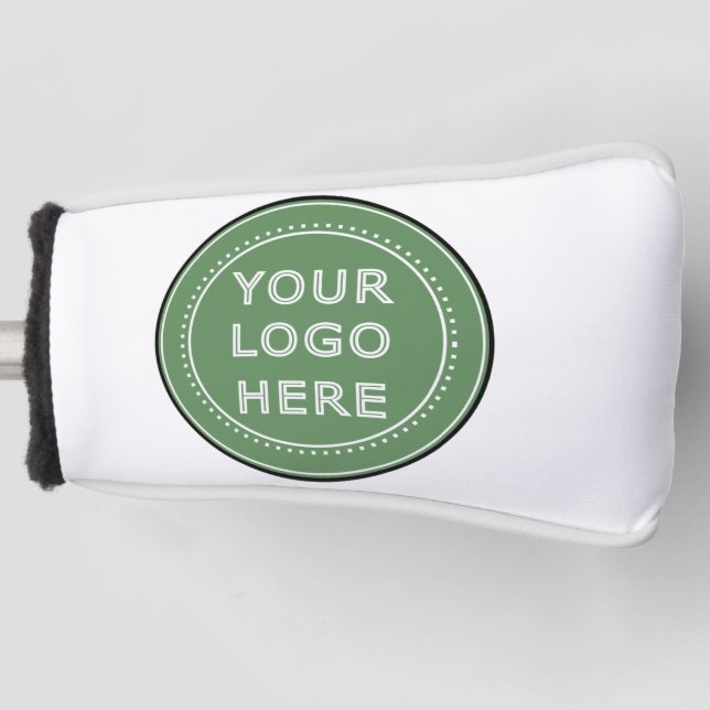 Funda Para Palo De Golf Elegante, contemporáneo, refinado y personalizable (Anverso)