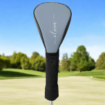 Funda Para Palo De Golf Elegante Monograma moderno Minimalista azul turbio<br><div class="desc">Presentamos nuestra Dusty Blue Minimalista Monogram Elegant Collection: Eleva tu estilo con sofisticación y encanto intemporal. Nuestra colección presenta diseños minimalistas en un suave y polvoriento matiz azul, realzados con elegantes monogramas adaptados a su gusto personal. Desde la papelería refinada hasta los accesorios versátiles, cada pieza de nuestra colección está...</div>