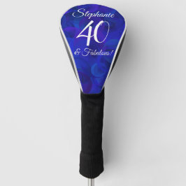 Funda Para Palo De Golf Elegante Royal Blue 40 y fabulosa fiesta de cumple