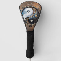 Elegante signo de yin yang