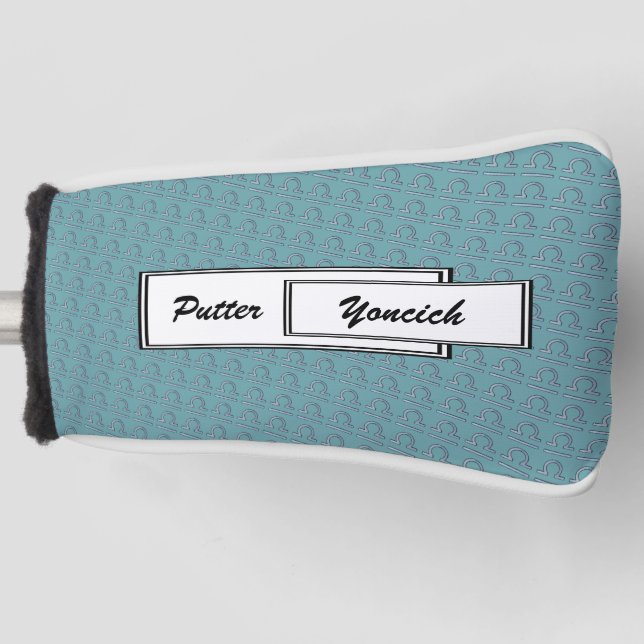 Funda Para Palo De Golf Elemento de símbolo libra zodiac por Kenneth Yonci (Anverso)