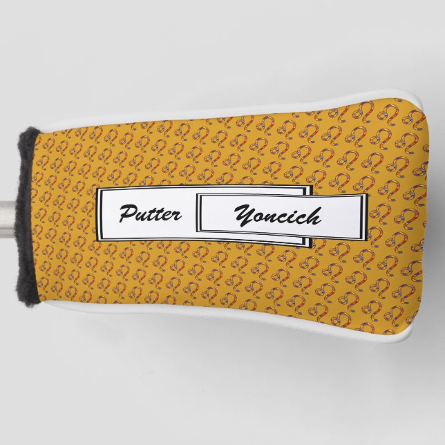 Funda Para Palo De Golf Elemento de símbolo Zodiac Leo por Kenneth Yoncich (Anverso)
