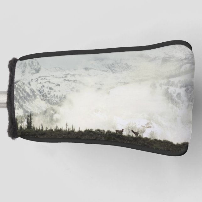 Funda Para Palo De Golf Elk en el Parque Nacional de Grand Teton (Anverso)