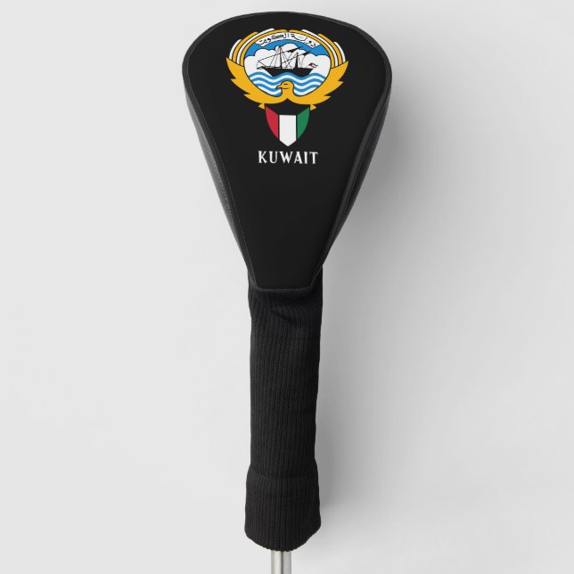 Funda Para Palo De Golf Emblema de Kuwait (Anverso)