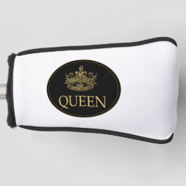 Funda Para Palo De Golf Emblema de la Reina y la Corona 