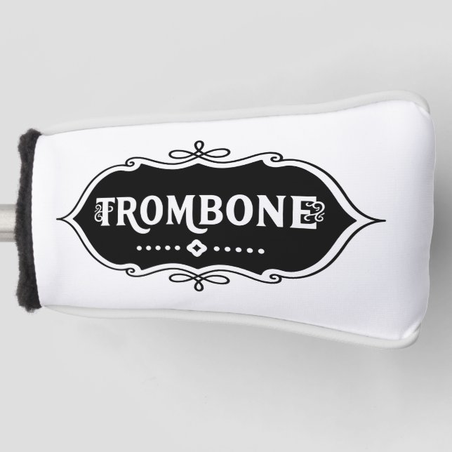 Funda Para Palo De Golf Emblema de trombón  (Anverso)