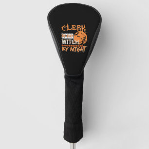 Funda Para Palo De Golf Empleado Por Bruja De Día Por Halloween De Noche
