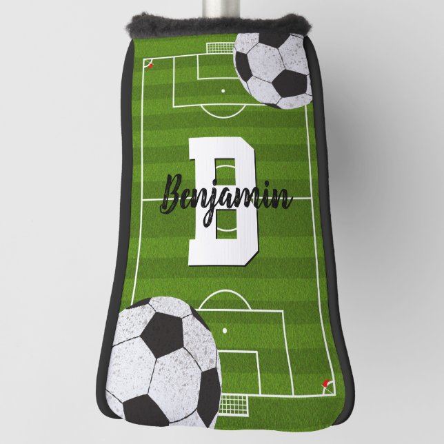 Funda Para Palo De Golf Empujador de fútbol europeo (Girar 90)