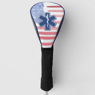 Funda Para Palo De Golf EMS Ambulancia Patriótica  