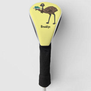 Funda Para Palo De Golf Emu con ilustracion personalizado de huevos