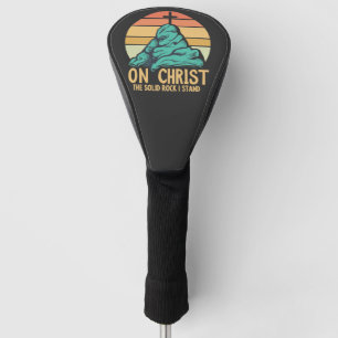Funda Para Palo De Golf En Cristo la Roca Sólida que sostengo