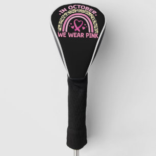 Funda Para Palo De Golf En Octubre Usamos Conciencia Sobre El Cáncer De Ma