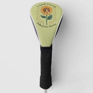 Funda Para Palo De Golf En Septiembre Usamos Oro Conciencia del Cáncer Inf