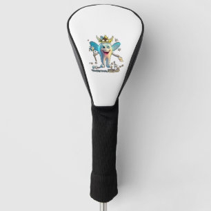 Funda Para Palo De Golf Enfermero dental dentista. Parte superior
