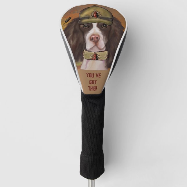 Funda Para Palo De Golf English Springer Spaniel (Anverso)