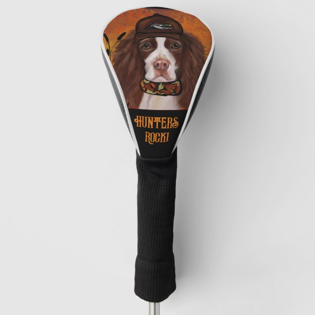 Funda Para Palo De Golf English Springer Spaniel (Anverso)