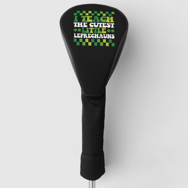 Funda Para Palo De Golf Enseño a los duendes más lindos maestro (Anverso)