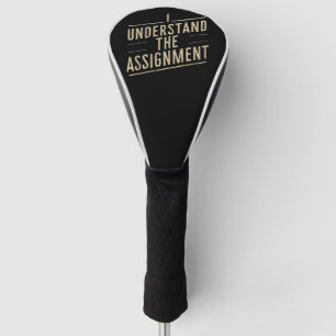 Funda Para Palo De Golf Entiendo la asignación Vota por Kamala 2024 