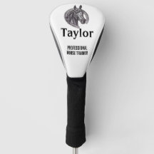 Entrenador profesional de caballos Equino blanco n