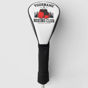 Funda Para Palo De Golf Entrenamiento de boxeo con guantes rojos de Pro Bo