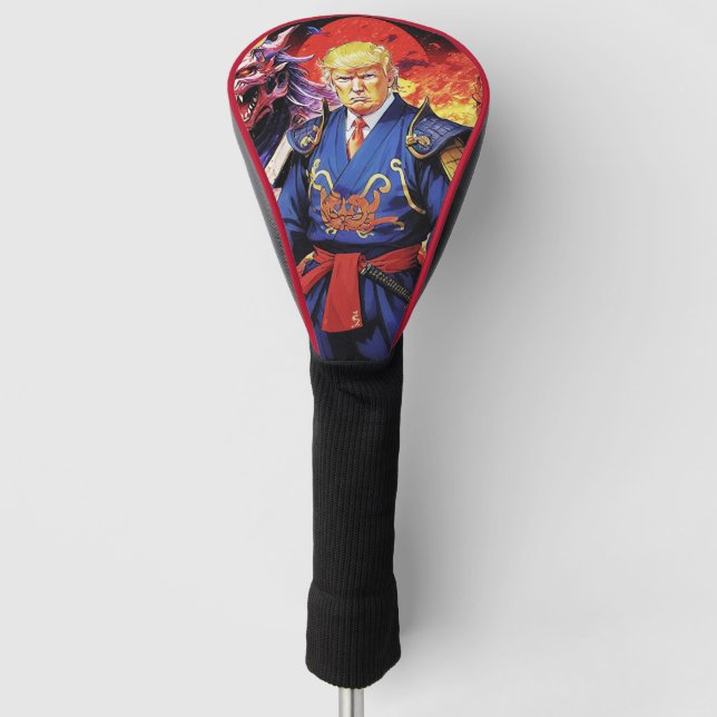 Funda Para Palo De Golf Epic Trump Samurai Anime (Anverso)