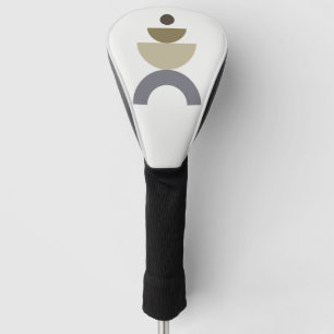 Funda Para Palo De Golf Equilibrio - formas geométricas coloridas de media