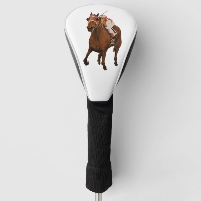 Funda Para Palo De Golf Equino toscado gana gran carrera (Anverso)