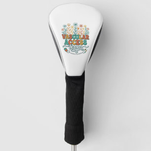 Funda Para Palo De Golf Equipo de Acceso Vascular Diseño de Camiseta Médic