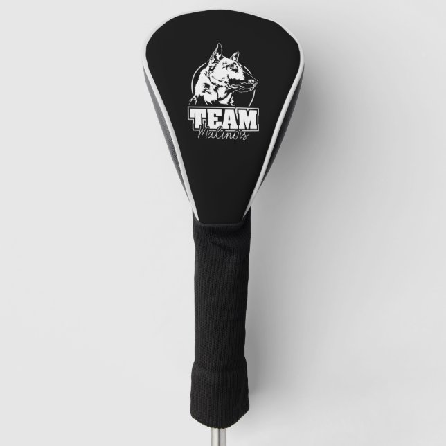 Funda Para Palo De Golf Equipo Malinois Pastor Belga Dogsport (Anverso)