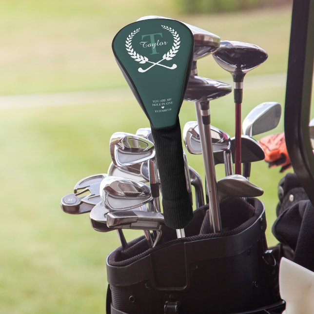 Funda Para Palo De Golf Eres Mi Agujero En Uno | Monograma (Subido por el creador)