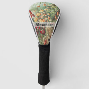 Funda Para Palo De Golf Ernst Haeckel Vintage Retro Mushroom