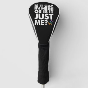 Funda Para Palo De Golf ¿Es gay aquí o soy solo yo LGBT Pride