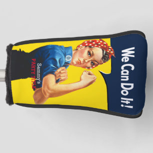Funda Para Palo De Golf Es tu Personalizado Rosie Fiesta la que personaliz
