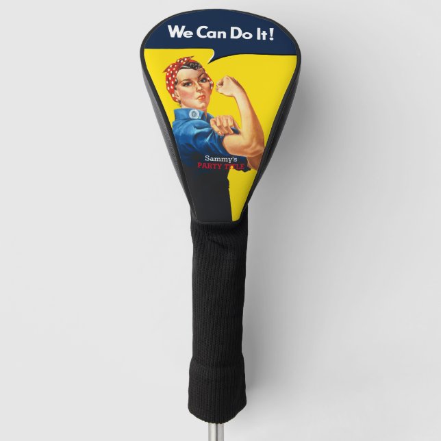 Funda Para Palo De Golf Es tu Personalizado Rosie Fiesta lo que personaliz (Anverso)