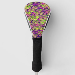 Funda Para Palo De Golf Escalas moradas y verdes
