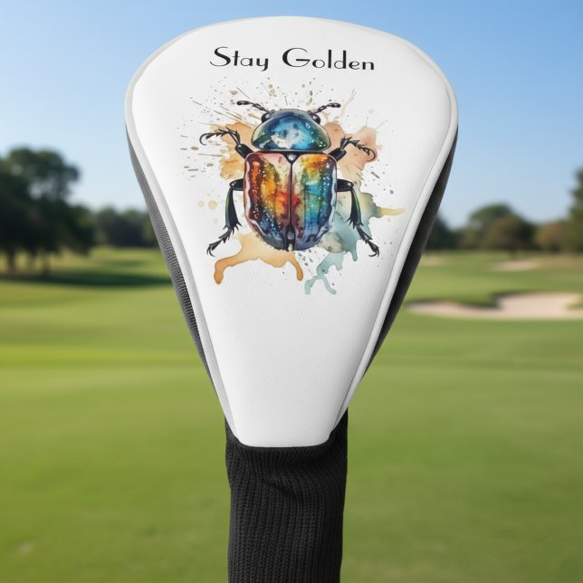 Funda Para Palo De Golf Escarabajo Arcoíris, personalizado (Subido por el creador)