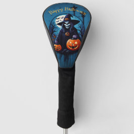Funda Para Palo De Golf Escena espeluznante de Halloween