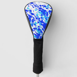 Funda Para Palo De Golf Escenas de pintura azul