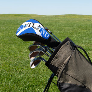 Funda Para Palo De Golf Escocia invertida en el departamento de la bandera