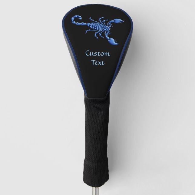 Funda Para Palo De Golf Escorpión azul (Anverso)