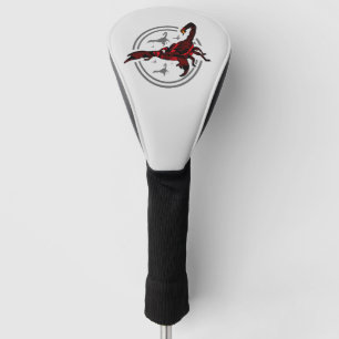 Funda Para Palo De Golf Escorpión rojo