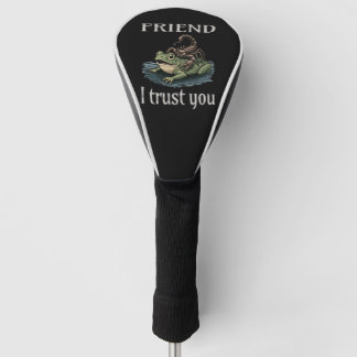 Funda Para Palo De Golf Escorpión y Rana - Amigo, Te Confío