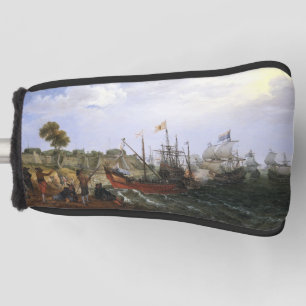 Funda Para Palo De Golf Escuadrón holandés atacando una fortaleza española