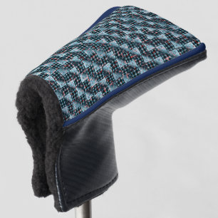 Funda Para Palo De Golf Escuadrones de ajedrez curvos expuestos a mosaicos